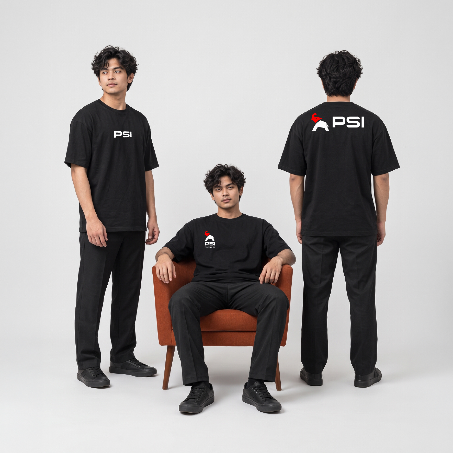 Kaos kampanye partai — hasil cetak DTF